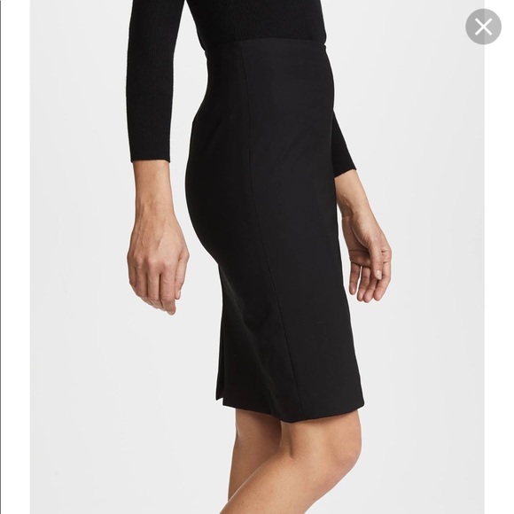 Theory Edition Black Pencil Skirt 00 $215 - Picture 2 of 5